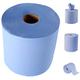 Wellpack Europe 18 x Rolls of Blue 2 PLY Embossed CENTREFEED Paper Towel Rolls - Cleaning Tissue Paper Rolls