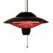 Ener-G+ Indoor/Outdoor Ceiling Electric Patio Heater, Black