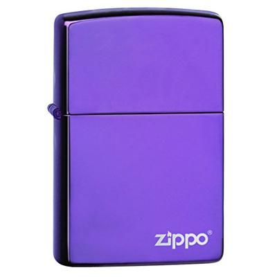 Zippo Pocket Lighter 24747ZL Logo Abyss Pocket Lighter