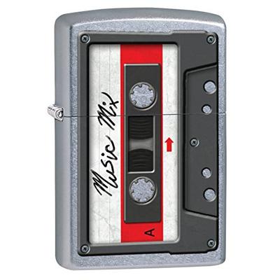 Zippo Lighter: Cassette Tape - Street Chrome 79479