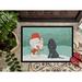Caroline's Treasures Labrador Snowman Christmas Non-Slip Outdoor Door Mat Synthetics | 18 W x 27 D in | Wayfair CK2070MAT