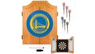 NBA Golden State Warriors Wood Dart Cabinet Set