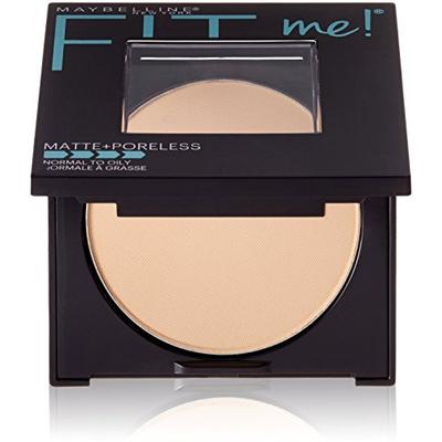 Maybelline New York Fit Me! Matte + Poreless Foundation Powder, Classic Ivory [120] 0.30 oz (Pack of