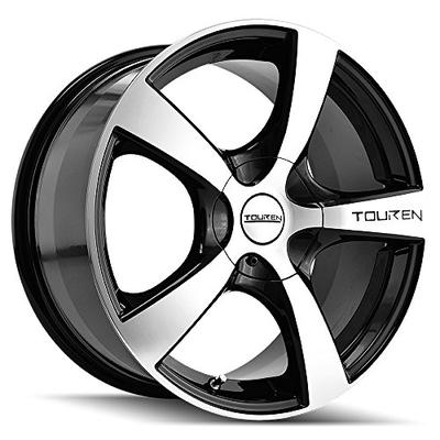 Touren TR9 3190 Black Wheel with Machined Face (16x7"/10x100mm)
