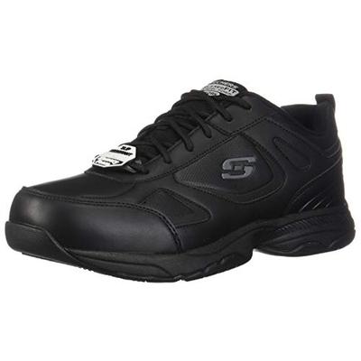 Skechers for Work Men's Dighton Work Shoe,Black,14 M US