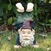 Hi-Line Gift Ltd. GNOME DOING HANDSTAND (HI-LINE EXCLUSIVE) in Blue/Green/White | 9.75 H x 6 W x 5.63 D in | Wayfair 75616-Y