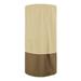 Arlmont & Co. Perry Patio Heater Cover - Fits up to 36" Polyester in Brown, Size 84.0 H x 36.0 W x 36.0 D in | Wayfair
