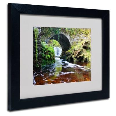 Lush River by Pierre Leclerc Canvas Wall Artwork, Black Frame, 11 by 14-Inch