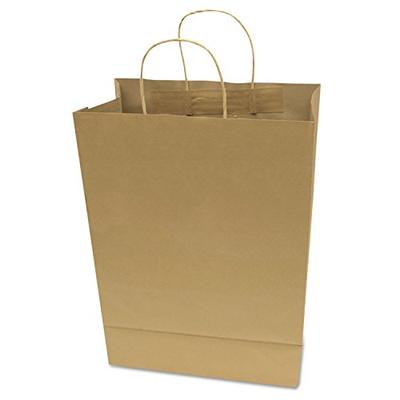 COSCO - Premium Large Brown Paper Shopping Bag, 50/Box - Sold As 1 Box - Made of paper.