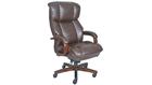 La-Z-Boy Fairmont Big & Tall Executive Bonded Leather Office Chair - Biscuit (Brown)