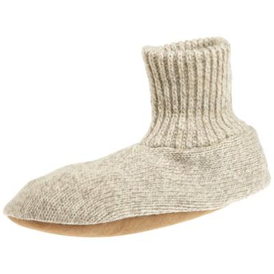 MUK LUKS Men's Morty Slipper,Natural,Large(10-11)