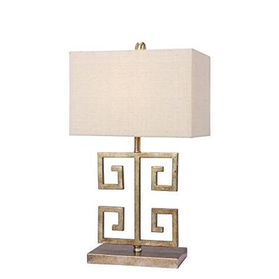 Cory Martin W-1549 Metal Table Lamp, 22.5", Antique Gold