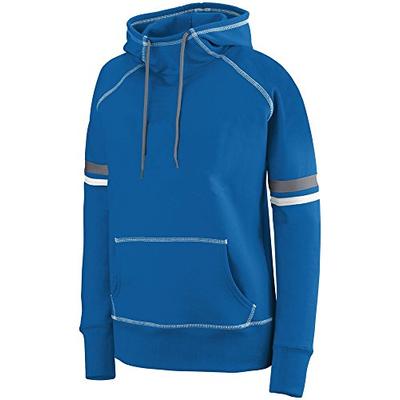 Augusta Sportswear Womens Spry Hoodie M Royal/White/Graphite