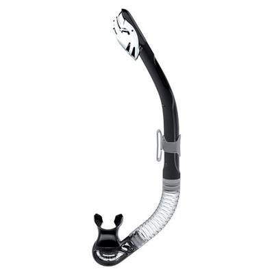 Mares Ergo Dry Snorkel - Clear/Lime