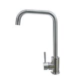 Lippert Components 719325 Square Gooseneck Faucet-Single Hole, Stainless Steel screenshot. Plumbing Supplies directory of Home & Garden.