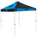 Logo Brands NFL Carolina Panthers Checkerboard Tent Checkerboard Tent, Charcoal, One Size
