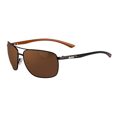 Berkley Ber002 Sunglasses Ber002 Polarized Fishing Sunglasses, Matte Black/Copper