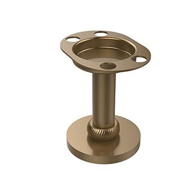 Allied Brass 955T-BBR Vanity Top Tumbler and Toothbrush Holder Brushed Bronze