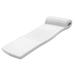 Texas Recreation Ultimate Swimming Foam Pool Floating Mattress, White, 2.25" Thick