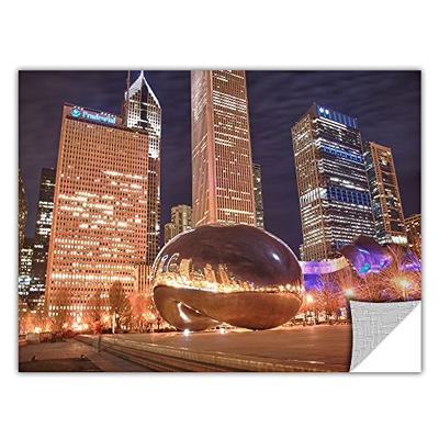 ArtWall "Chicago-The Bean I Removable Graphic Wall Art by Dan Wilson, 16 by 24-Inch