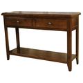 Longshore Tides Demelza Console Table Wood in Green | 31.75 H x 49 W x 15.25 D in | Wayfair AD8AD29A8138480784C4E2AECF6CF15B