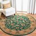 Green/White 72 x 0.63 in Indoor Area Rug - Darby Home Co Tressler Oriental Tufted Area Rug Wool | 72 W x 0.63 D in | Wayfair