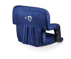 NFL LA Rams Portable Ventura Reclining Stadium Seat, Navy