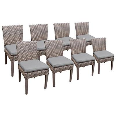 TK Classics TKC290b-ADC-4x-C Oasis Dining Set, Grey