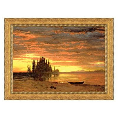 Design Toscano California Sunset, 1868: Canvas Painting Replica: Small