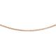 CARISSIMA Gold Women's 9 ct Rose Gold 1.5 mm Trace Chain Necklace of Length 41 cm/16 Inch