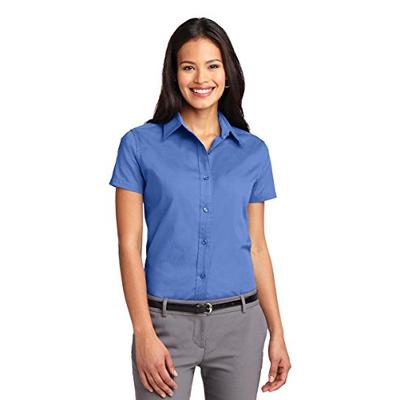 Port Authority Women's Ladies Short Sleeve XL Ultramarine Blue