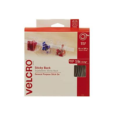 VELCRO Brand - Sticky Back - 15' x 3/4" Tape - White