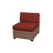 Laguna Armless Sofa in Terracotta - TK Classics Tkc025B-As-Terracotta