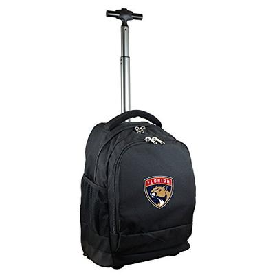 NHL Florida Panthers Expedition Wheeled Backpack, 19-inches, Black