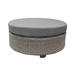 Florence Round Coffee Table in Grey - TK Classics Tkc055B-Ctrnd