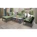 Lexington 7 Piece Outdoor Aluminum Patio Furniture Set 07f in Cilantro - TK Classics Lexington-07F-Cilantro