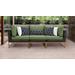 Amalfi 3 Piece Outdoor Wicker Patio Furniture Set 03c in Cilantro - TK Classics Amalfi-03C-Gld-Cilantro