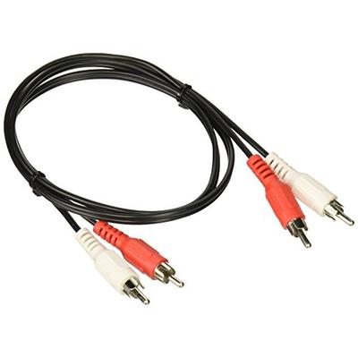 C2G / Cables to Go 40463 RCA Audio Cable (3 Feet, Black)
