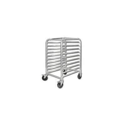 Winco ALRK-10BK 10-Tier Aluminum Sheet Pan Rack with Brake