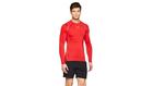 Under Armour Men's HeatGear Long Sleeve Compression Shirt, Red (600)/Steel X-Large