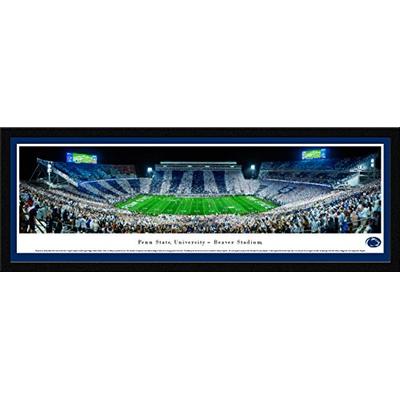 Penn State Football - Stripe - Blakeway Panoramas College Sports Posters with Select Frame