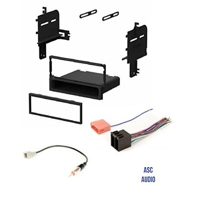 ASC Car Stereo Radio Install Dash Kit, Wire Harness, and Antenna Adapter for installing an Aftermark