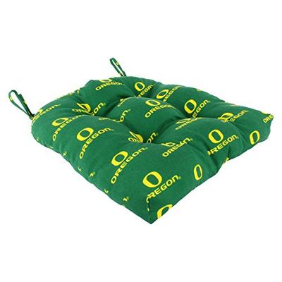 College Covers OREDC Indoor/Outdoor Seat Patio D Cushion, 20" x 20" Green