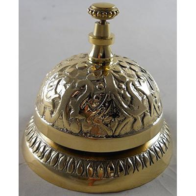 Solid Brass Desk Ring For Service Call Bell
