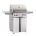 American Outdoor Grill 24PCL L-Series 24 inch Propane Gas Grill On Cart Side Burner Rotisserie Kit