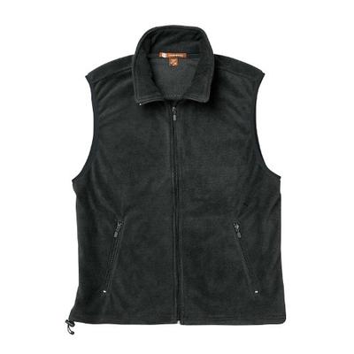 Harriton Men's Fleece Vest - Medium - Black