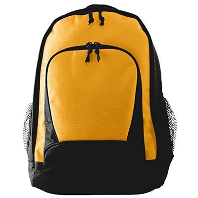 Augusta Sportswear Ripstop Backpack, One Size, Gold/Black