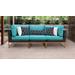 Amalfi 3 Piece Outdoor Wicker Patio Furniture Set 03c in Aruba - TK Classics Amalfi-03C-Gld-Aruba