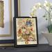 Alcott Hill® 'June from Twelve Months of Flowers' - Framed Print on Canvas Metal in Yellow | 32 H x 24 W x 2 D in | Wayfair
