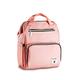 SONARIN New Baby Nappy Changing Backpack with Nappy Changing Mat and Stroller Strap,Multifunction,Diaper Bag,Travel Backpack Organizer,Waterproof, Large Capacity, Stylish and Durable(Pink)